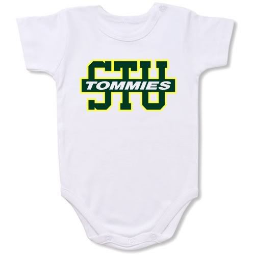 St. Thomas Tommies Baby Bodysuit Creeper #01